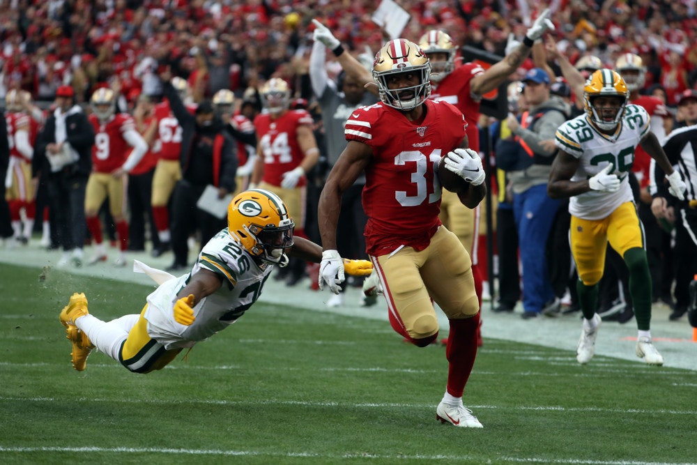 Mostert lifts 49ers to Super Bowl with win over Packers