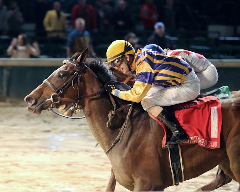 Signalman Digs Deep in Kentucky Jockey Club Stakes The TwinSpires Edge