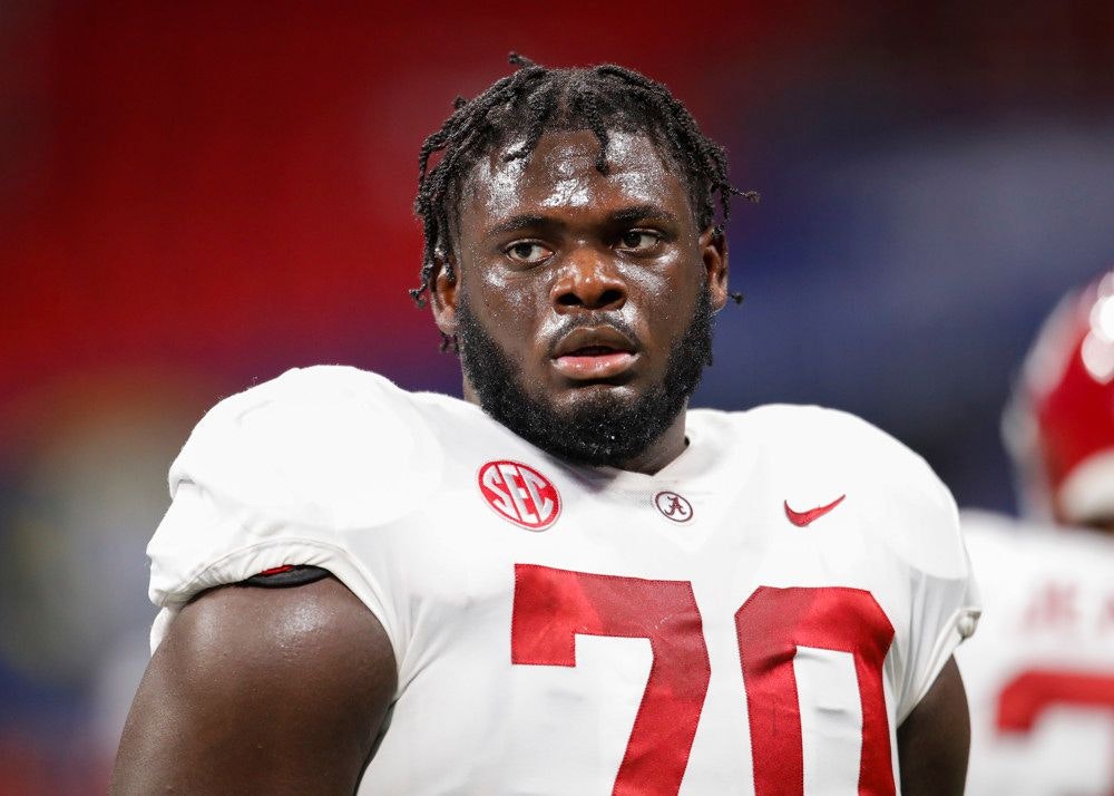 Raiders select Alabama's Alex Leatherwood in 1st round