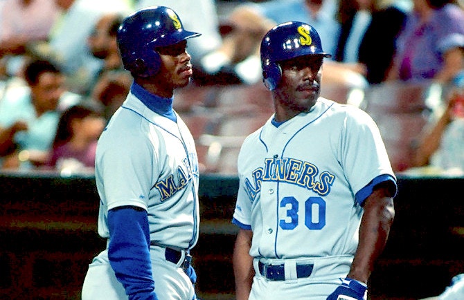 Ken Griffey Sr. and Ken Griffey Jr. Make Father-Son History With