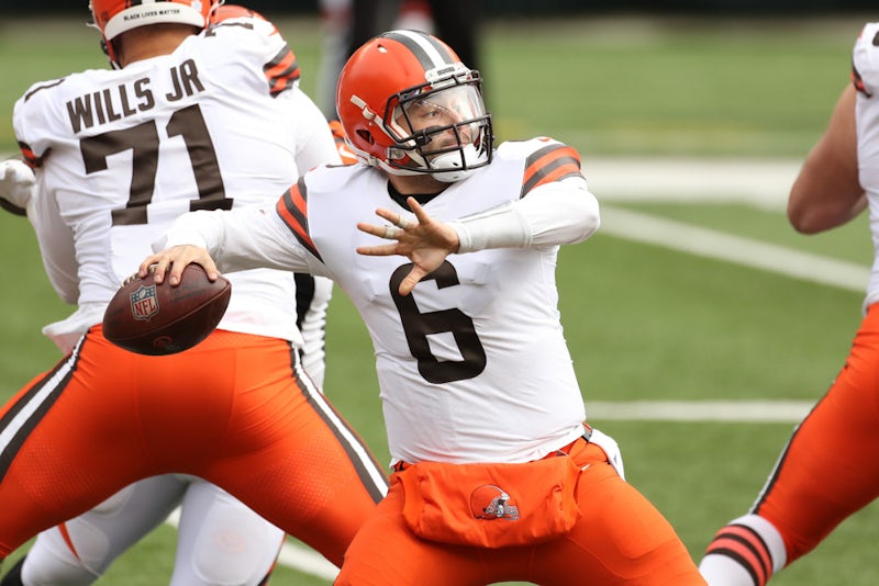 Cleveland Browns Baker Mayfield vs. Los Angeles Chargers, October