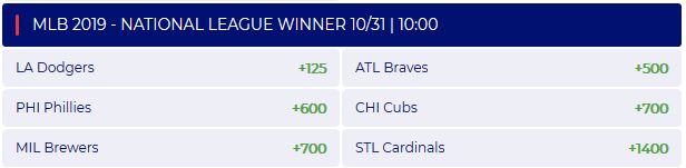 Mlb Playoff Odds World Series Futures Bets Betamerica Extra