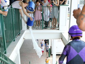 Jockey Oliver Calderon First Win