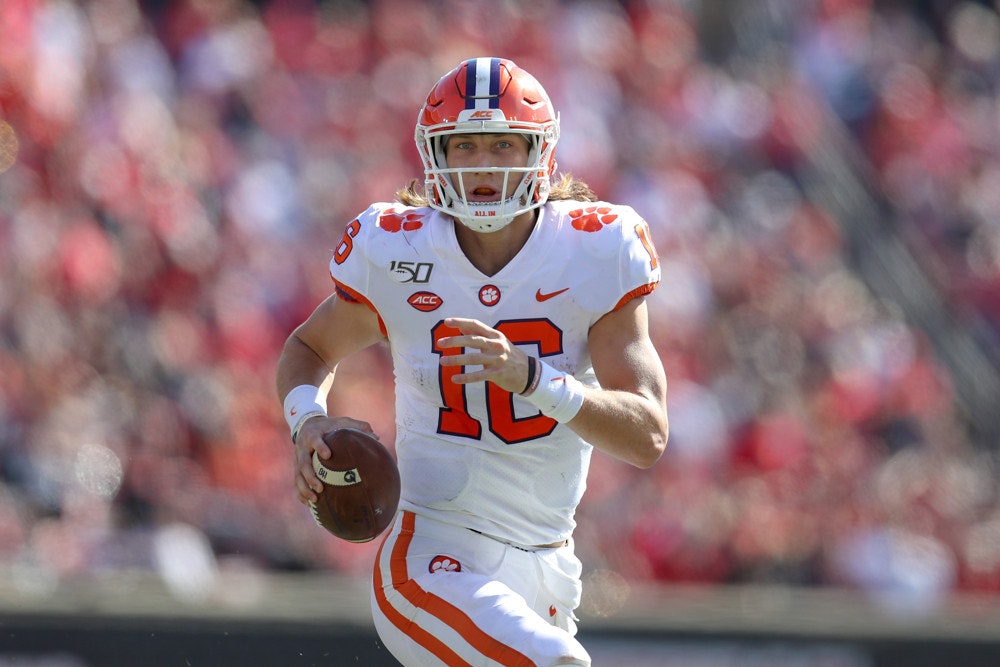 Trevor Lawrence 67-yard TD Run  #3 Clemson vs. #2 Ohio State 2019 